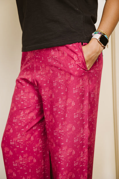 Fuschia Serene Nights Pajama