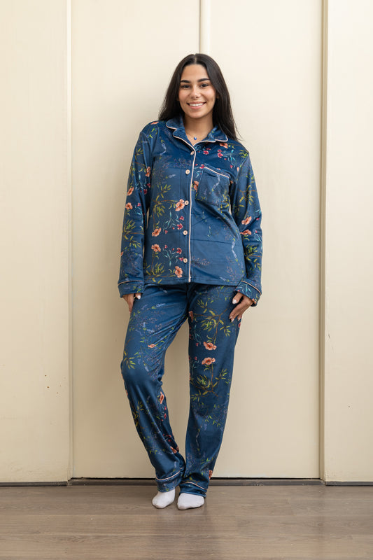 Velvet-Touch Pajama - Cozy Luxury